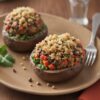 Quinoa-Stuffed Portobello Mushrooms