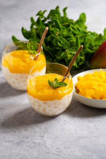 Mango pudding