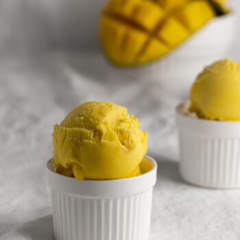 Coconut Mango Ice Cream