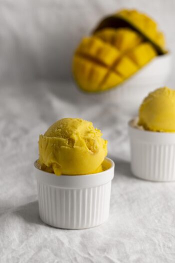 Coconut Mango Ice Cream