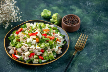 Chicken and Cucumber Salad