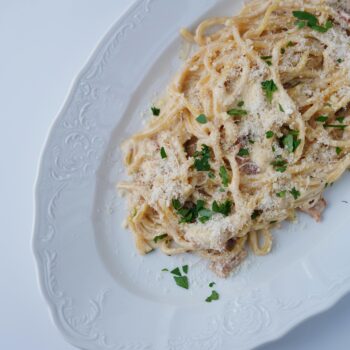 Parmesan Pasta Chips