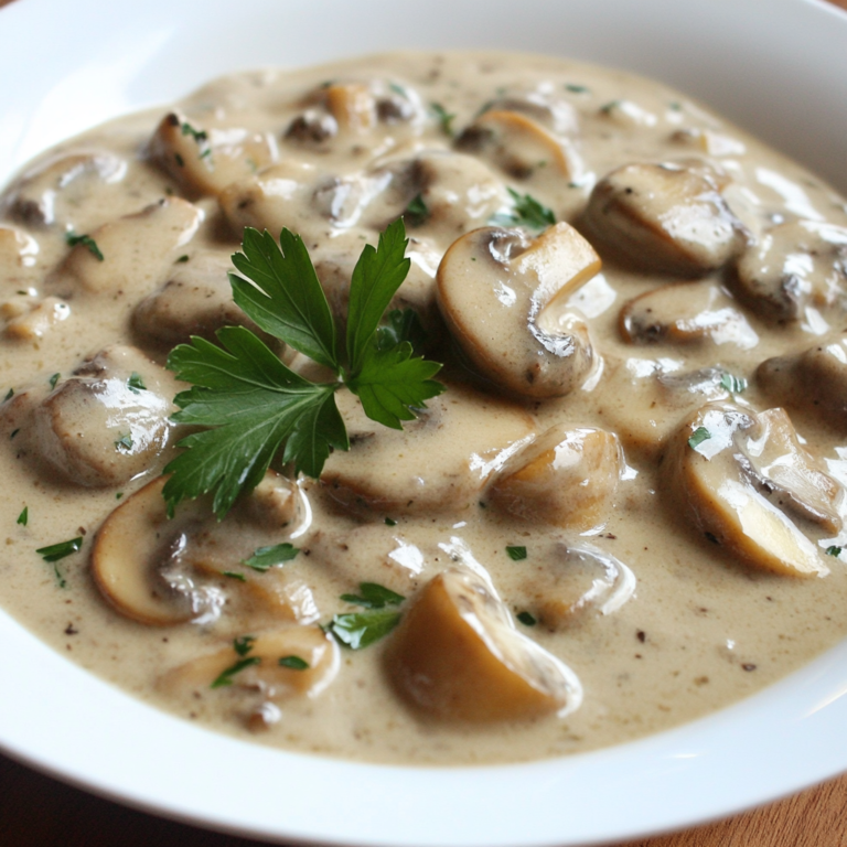 Mushroom Stroganoff