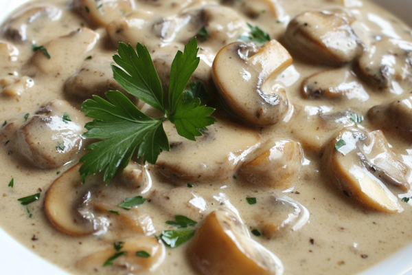 Mushroom Stroganoff